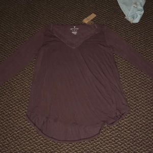 American eagle NEW long sleeve, mauve